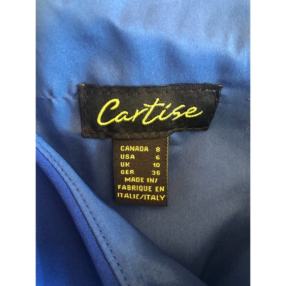 NWT Cartise Sleeveless Dress in Royal Blue Size 6 - Picture 9 of 10